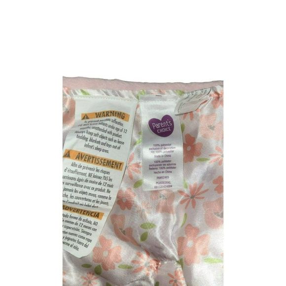 Parents Choice Pink Elephant Lovey Plush Security Blanket - Picture 5 of 5